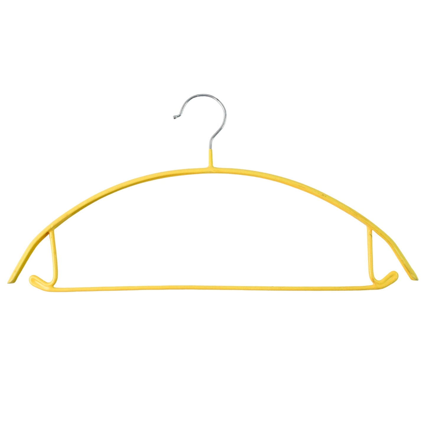 Durable garment hanger suitable for heavy and delicate clothing