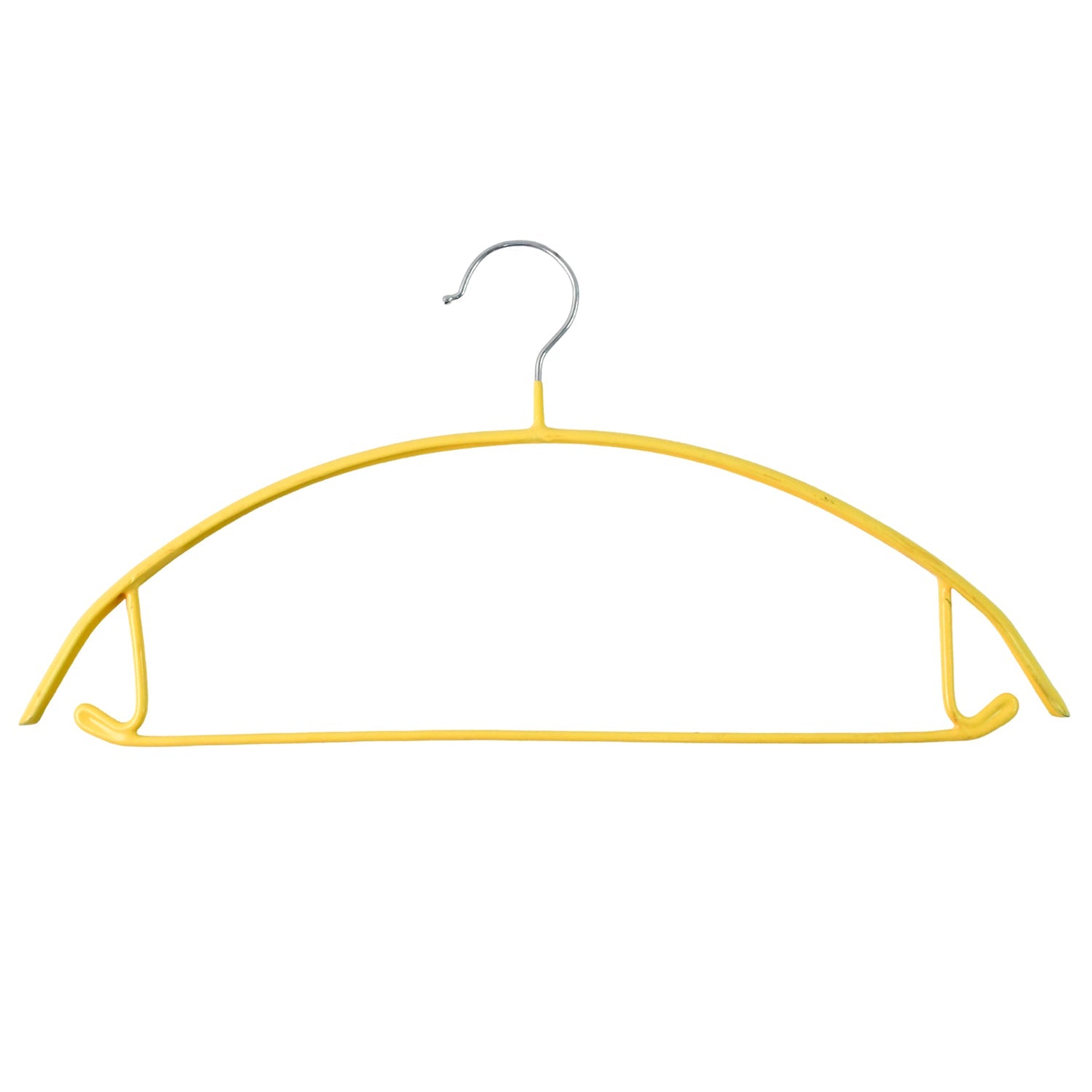 Durable garment hanger suitable for heavy and delicate clothing