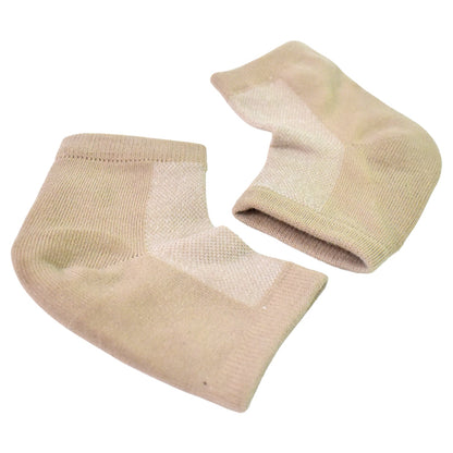 Heel socks designed for both men and women, one size fits all.
