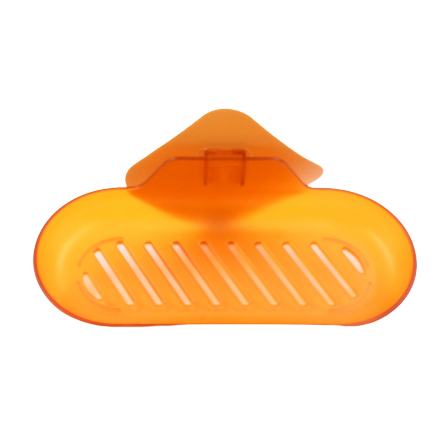 Plastic Soap Dish Holder for Bathroom Shower Wall Mounted Self Adhesive Soap Holder Saver Tray-Plastic Sponge Holder for Kitchen Storage Rack Soap Box, Bathroom ,Sabudani (1 Pc)