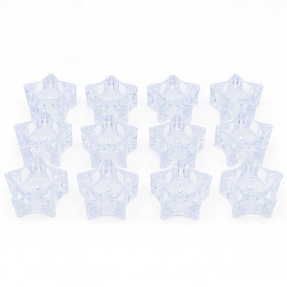 12 LED Crystal Smokeless Candles