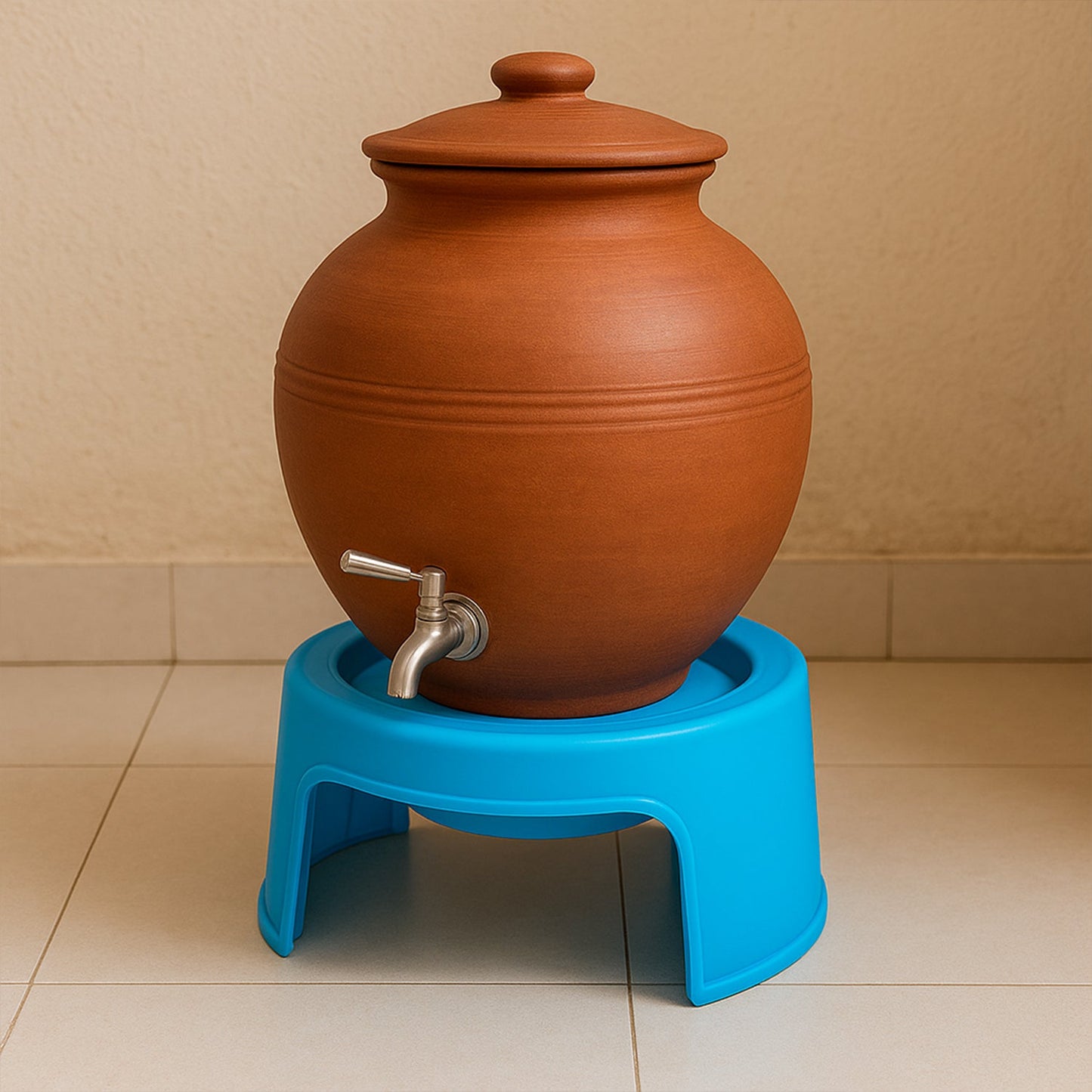 Multipurpose Unbreakable Plastic Matka Stand / Pot Stand