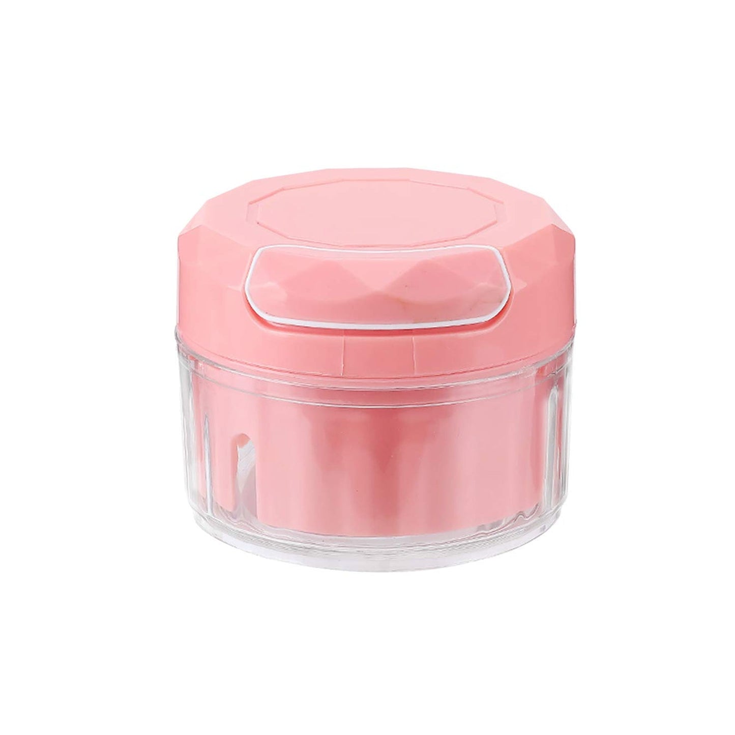 Manual Mini Food Processor Vegetable Chopper Hand Pull String Onion Chopper (1 Pc)