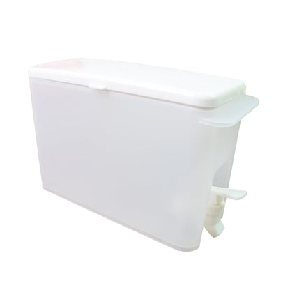 Ergonomic design of the 3.5L water dispenser jug, ideal for everyday use.