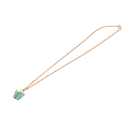 Charm chain necklace featuring a delightful mix of colourful motifs.