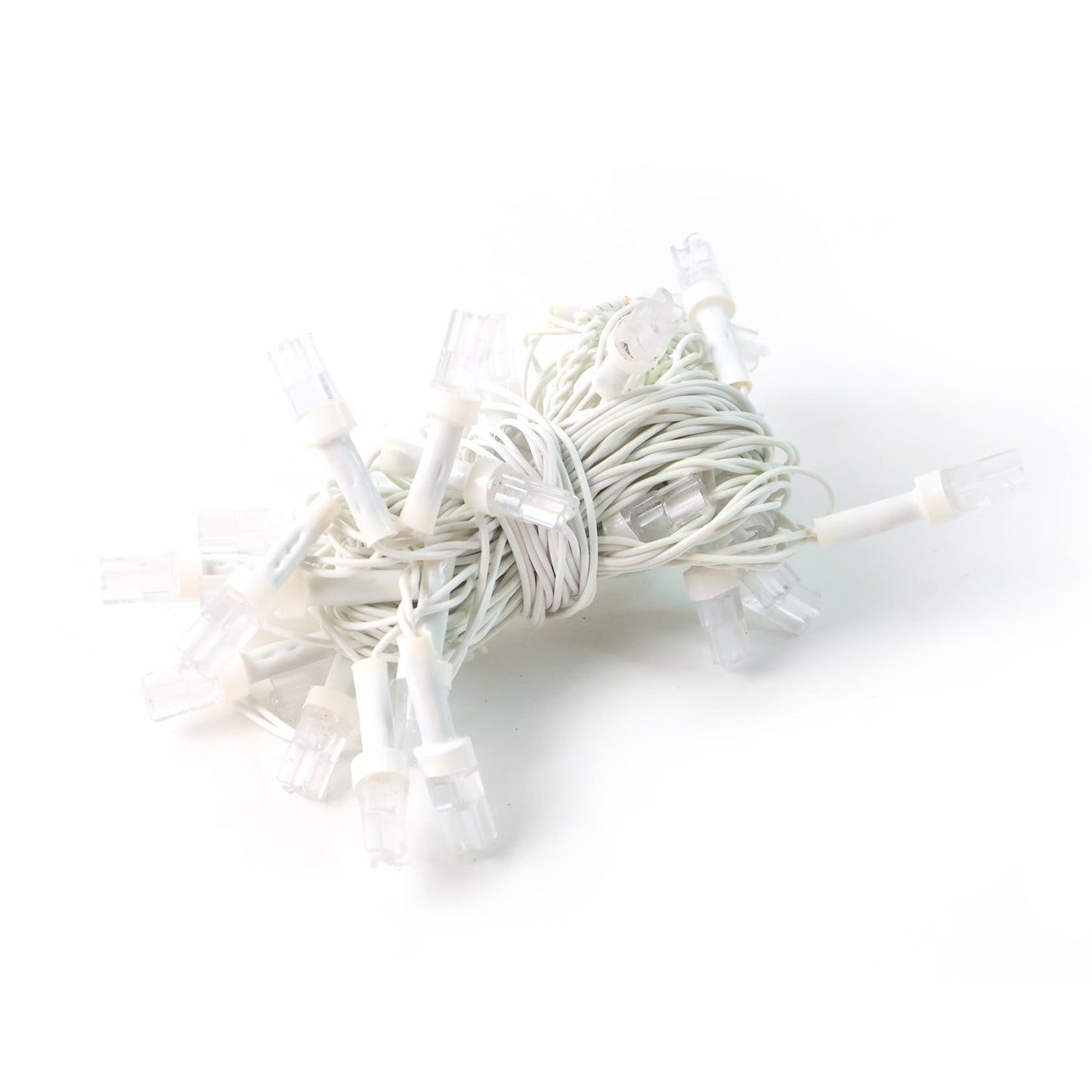 Colorful multi-color LED fairy string lights wrapped around decor for festive ambiance