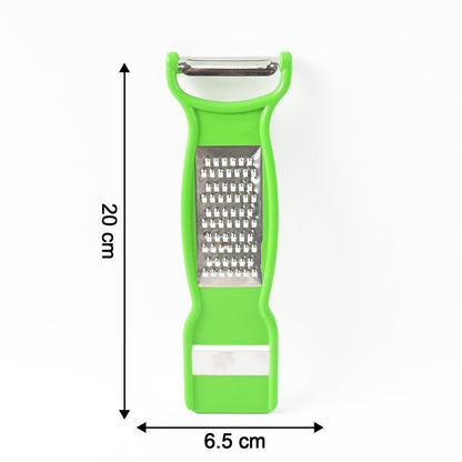 Ergonomic handle of the multi-functional vegetable and fruit peeler