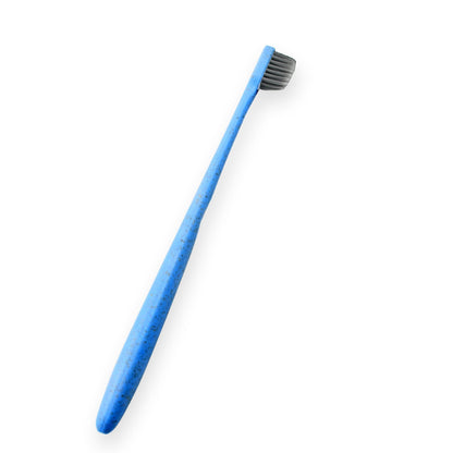 Wheat Straw Soft-Bristle Toothbrush for Deep Cleaning & Dental Care (1 Pc)