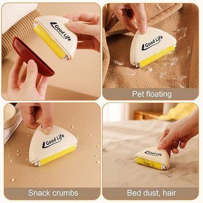 Reusable lint roller demonstrating washable feature