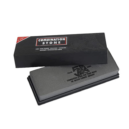 Protective plastic safety case designed for the durable sharpening stone.