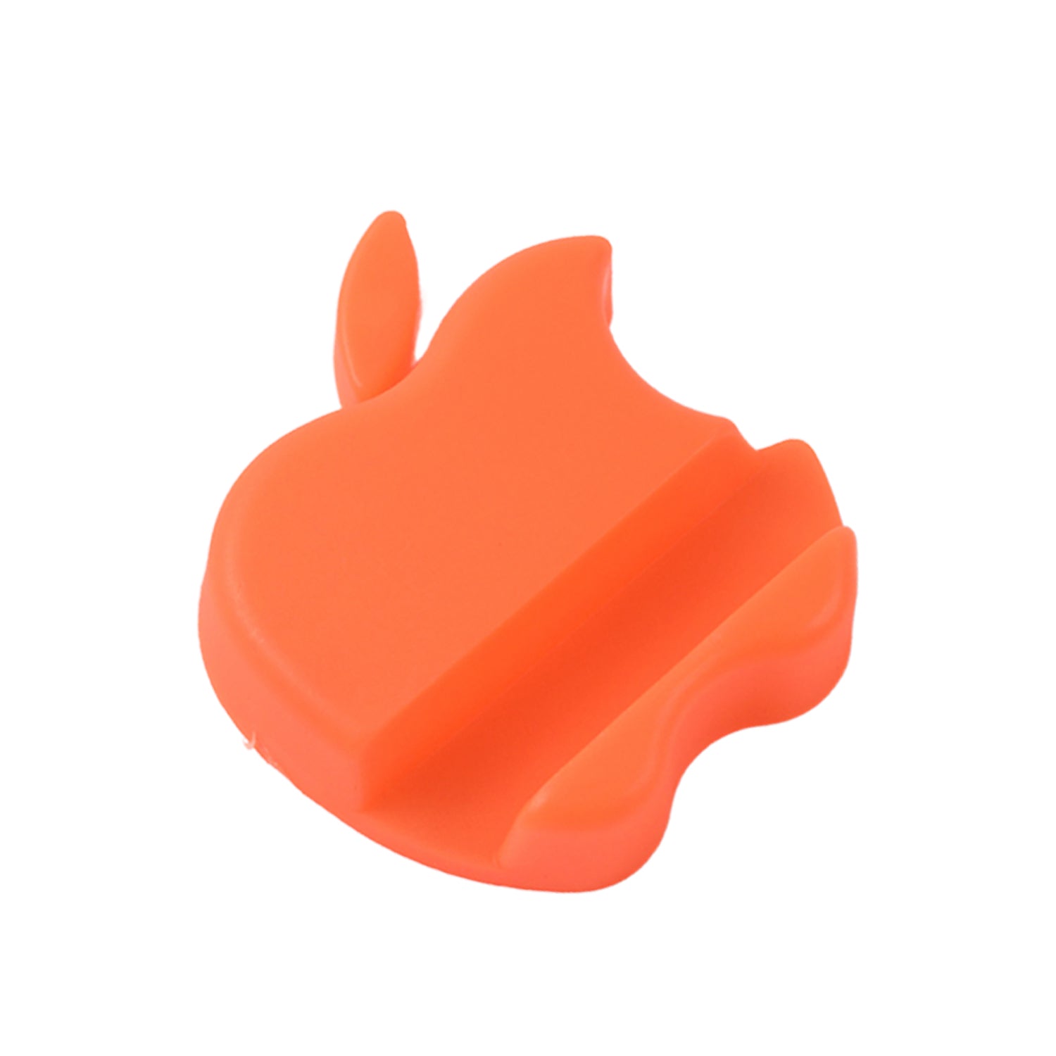 Fruit-inspired compact phone stand holding smartphone securely