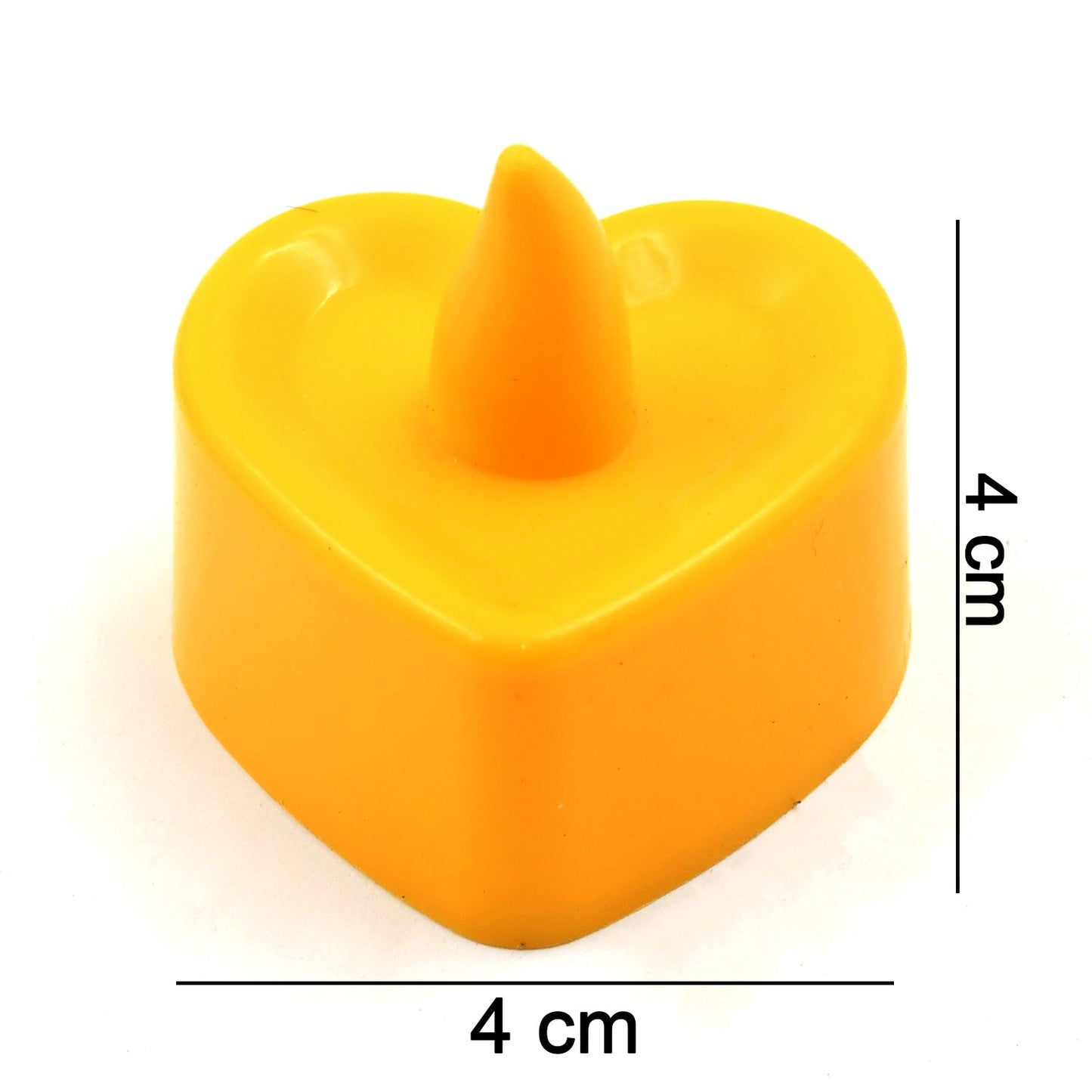 Hand holding a compact LED tealight, highlighting its portable and safe design.