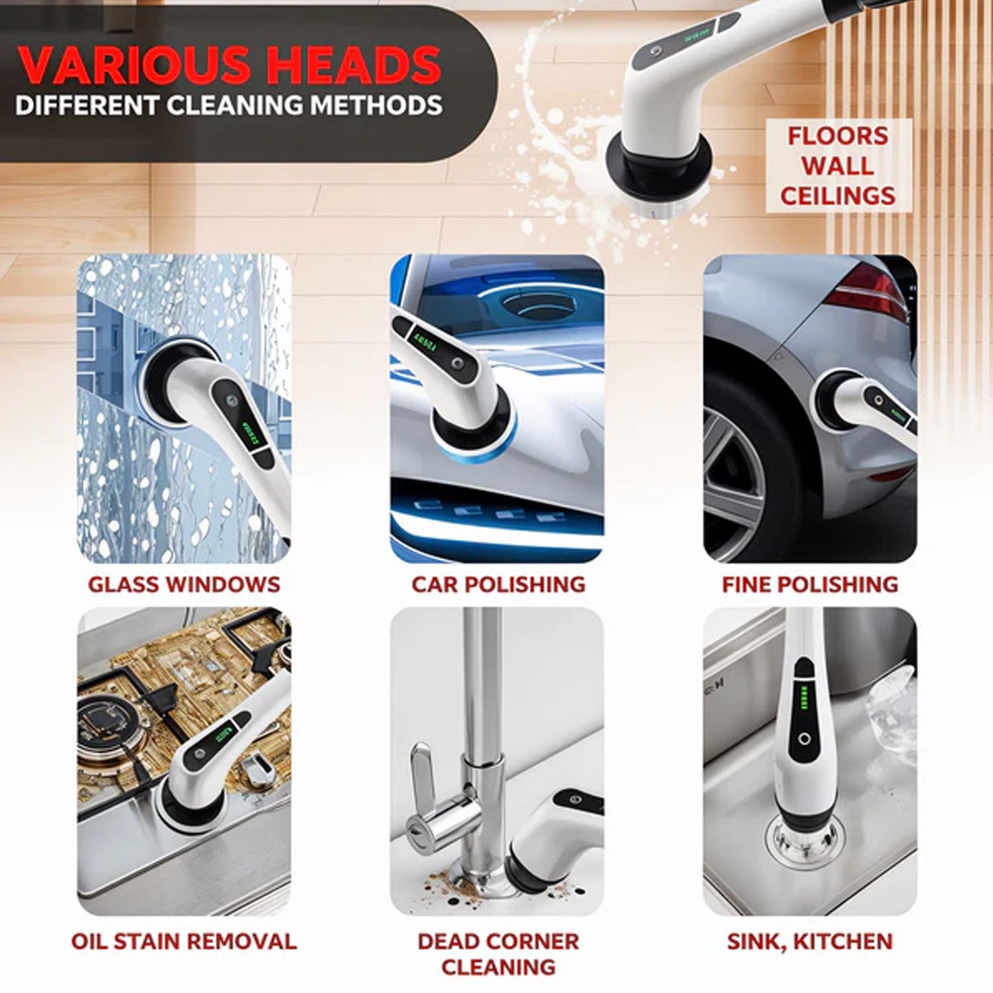 Tile Cleaning Brush