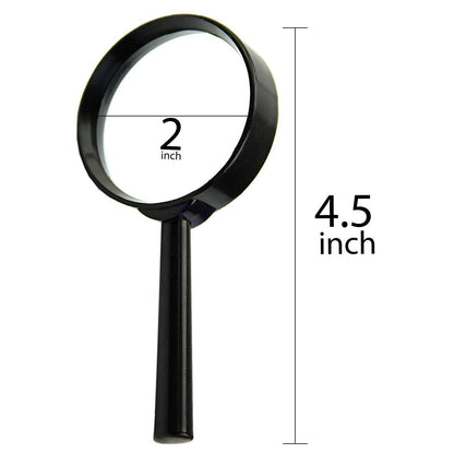 Exceptional clear magnification on small printed text with the 50mm lens.