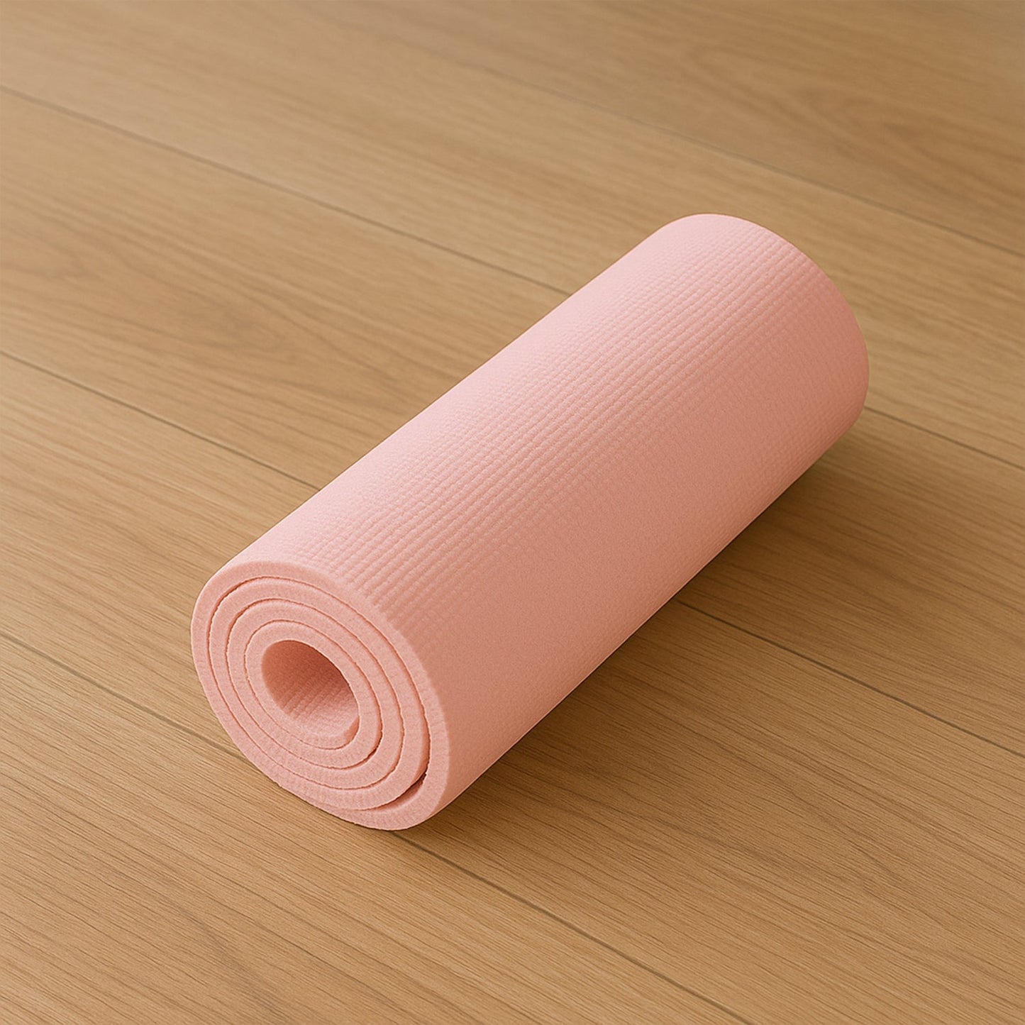 Mandala printed non-slip yoga mat close detail