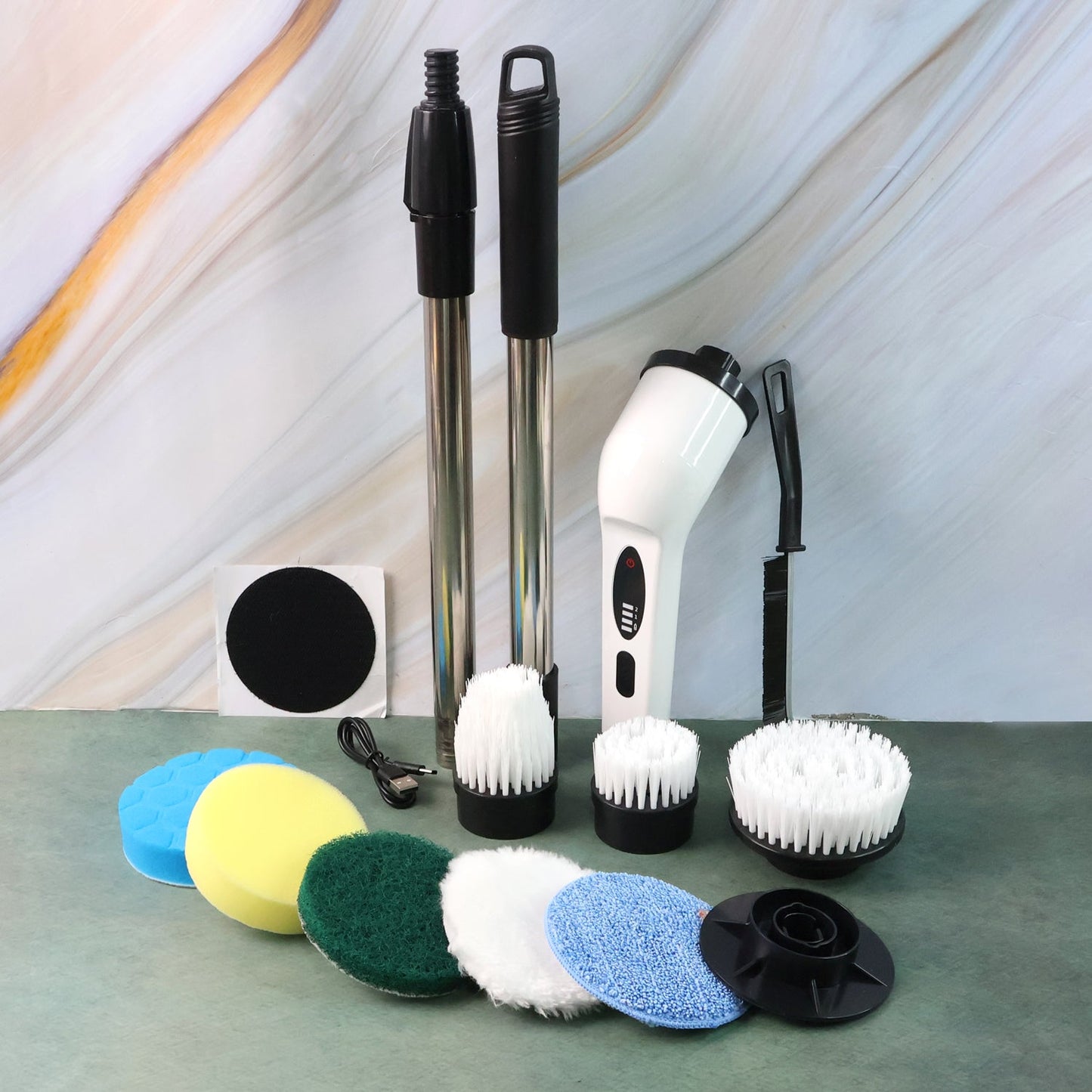 9-in-1 Electric Spin Scrubber - (1 Set)