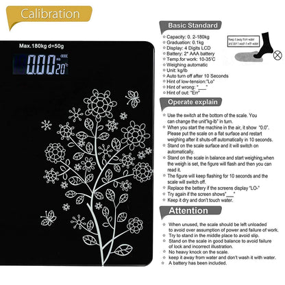 Durable bathroom scale ideal for home and commercial use.