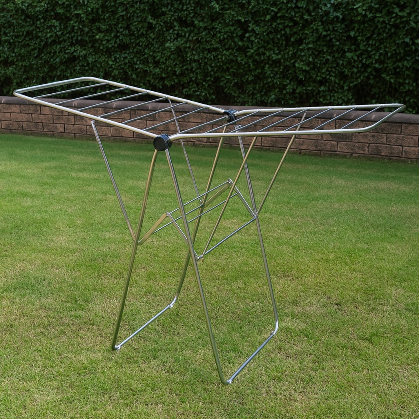 Supermom Premium Stainless Steel Heavy Duty Foldable Cloth Drying Stand (1 Pc)