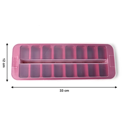 Ice Cube Tray with 2-in-1 Compartment – Leakproof & Durable Design