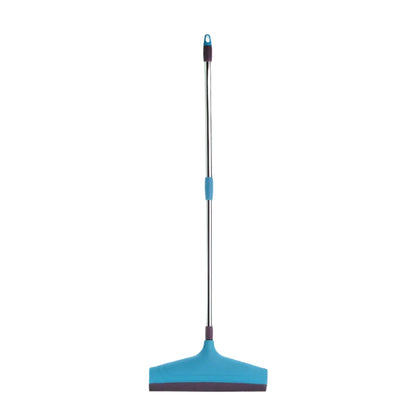 Close-up of the durable stainless steel rod on the adjustable floor wiper.