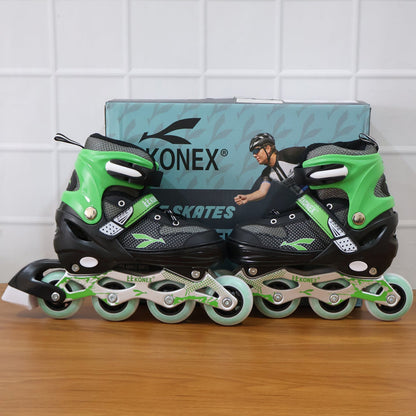 Professional Adjustable Inline Skates for Kids and Adults (Large / 1 Pair)