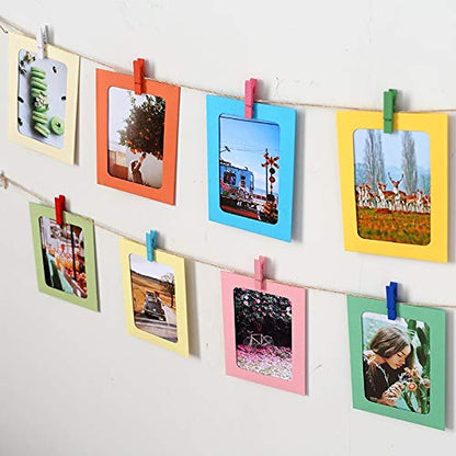 Compact wooden pegs for securely holding clothes, photos, and craft items.