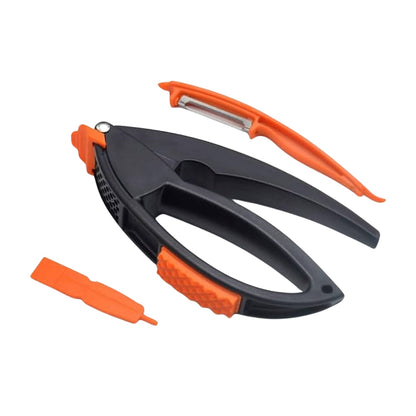 Packaging for the ToolMate Pro multifunctional garlic press.