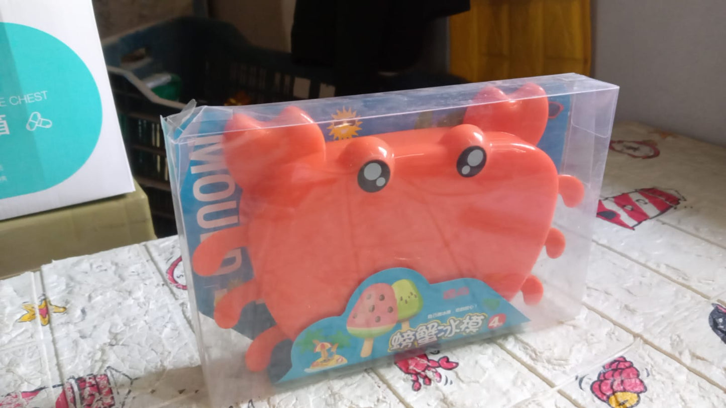 Crab Ice Mold – Silicone Ice Cream & sicle Mold for Kids (1 Pc)