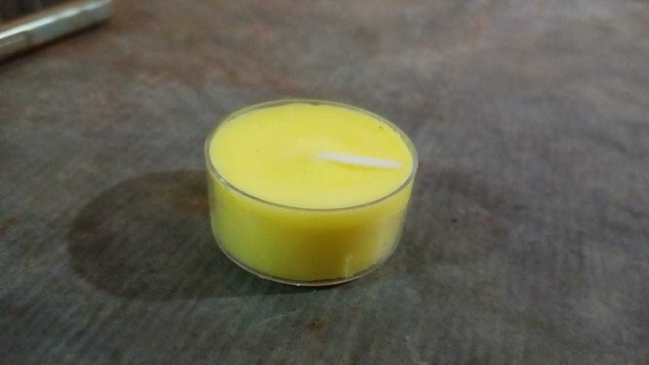 Tealight Diwali Candle – Smokeless, Long-Burning, Mix Color, Diwali (1 Pc / Mix Color)