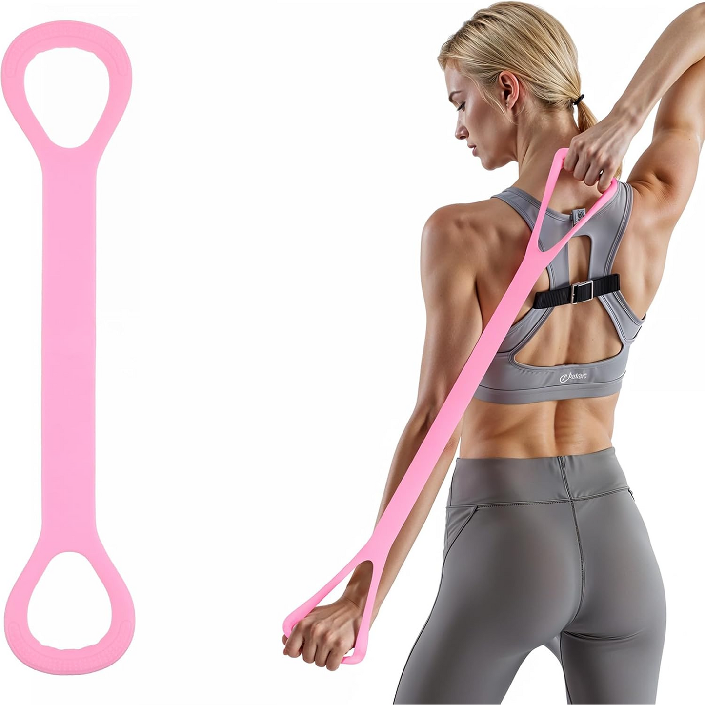 Silicone Resistance Bands Fitness Elastic Stretch (1 Pc)
