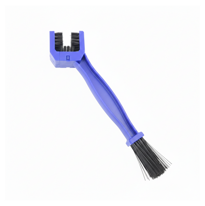 Motorbike Chain Cleaner tool featuring innovative 3D rotating brushes for deep cleaning.