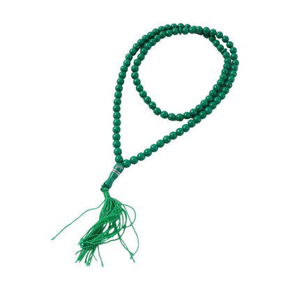 White background Jap Mala prayer beads for mindfulness
