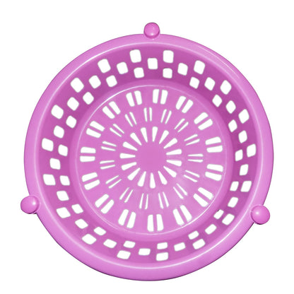 The easy-to-assemble plastic storage rack, ideal for decluttering any room in your home.