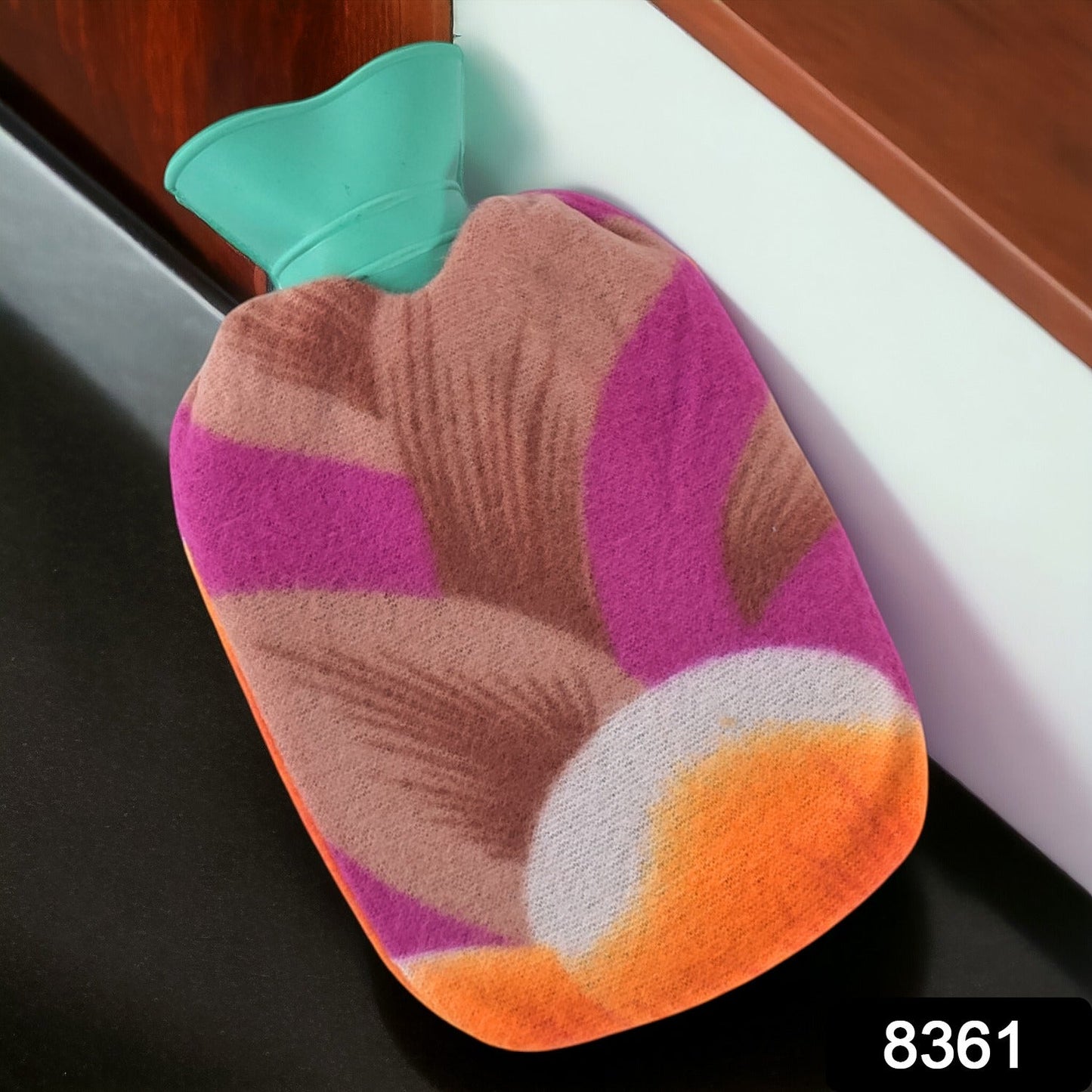 Durable rubber water bag designed for hot and cold therapy use