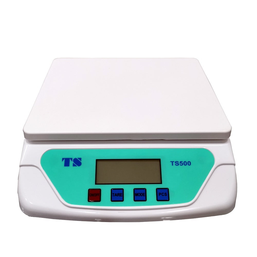 Digital kitchen weighing scale for precise measurements (TS500 model).