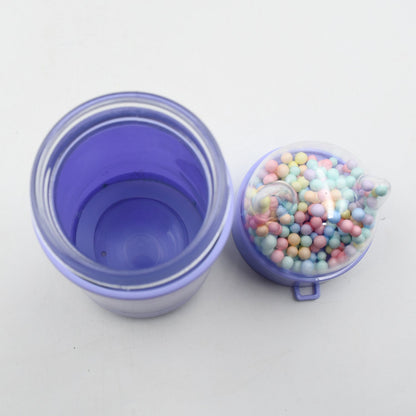Durable and leakproof glitter water bottle, an ideal birthday gift for children.