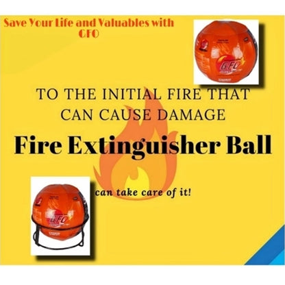 Easy-to-install automatic fire extinguisher ball for enhanced safety.
