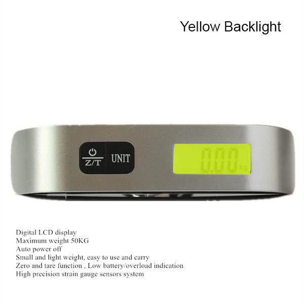 Hanging digital scale for luggage