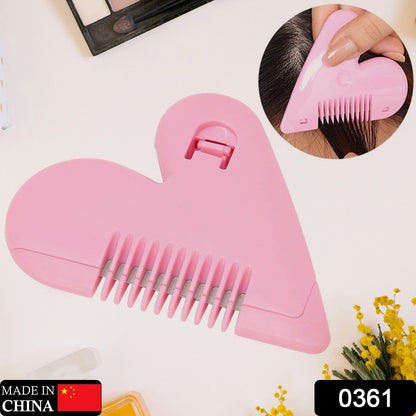 Heart Shape Baby Hair Scissors - Lightweight Stainless Steel Thinning Shears for Girls, Hair accessories