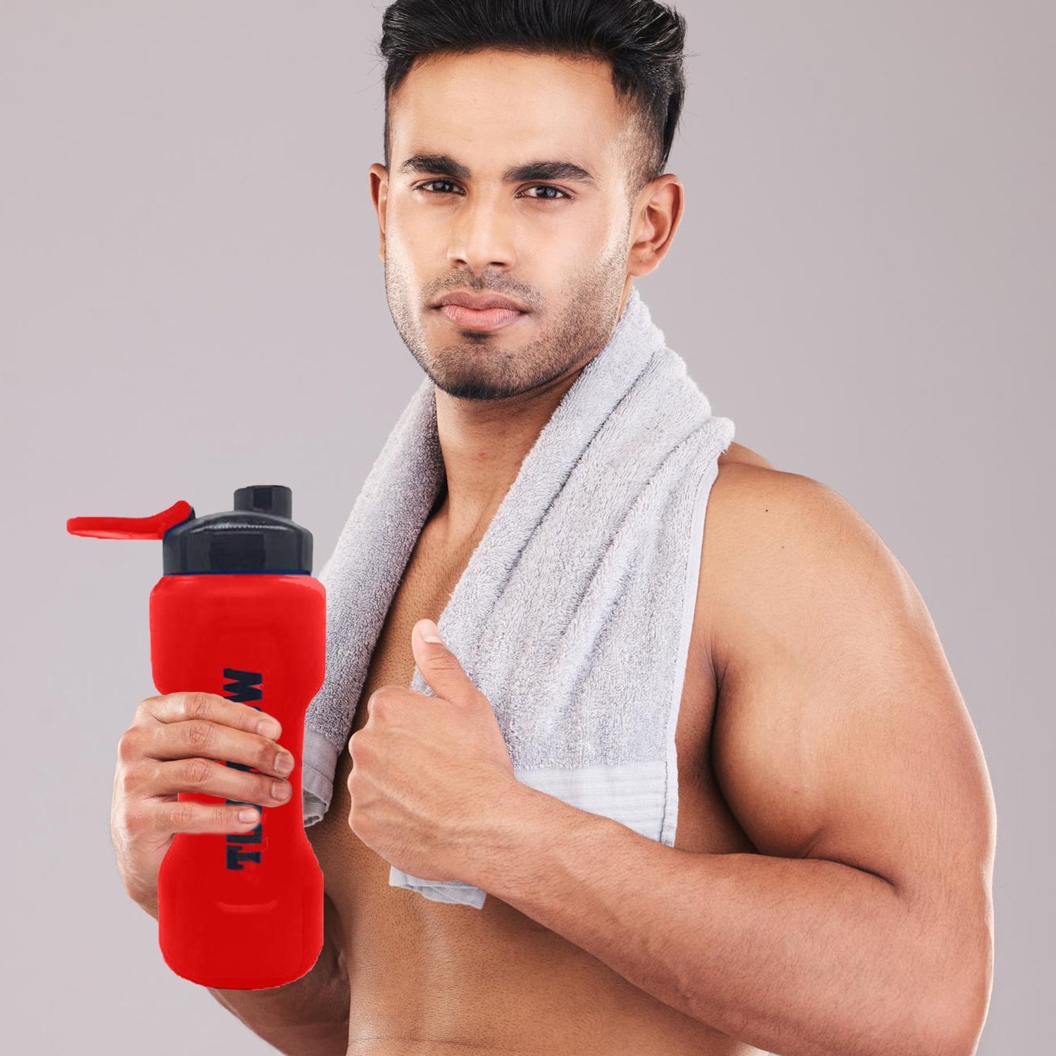 5229 Shaker Plastic Water Bottle for Gym I Shaker Bottle I Sipper Bottle I Gym Bottle I Gym Sipper Bottle I Gym Water Bottle 