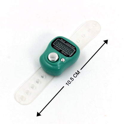 Compact and lightweight electronic tally counter for on-the-go use.