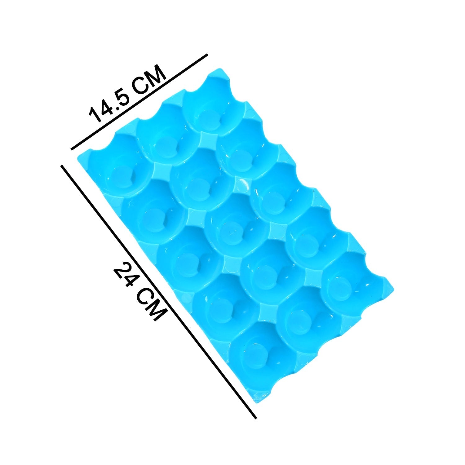 Another view of the durable 15 egg holder, emphasizing its practical design.