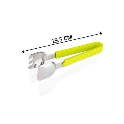 Practical kitchen tongs, perfect for handling various food items.