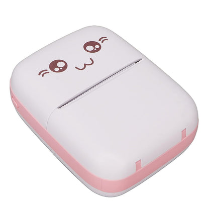 Pocket Mini Bluetooth Thermal Printer – Wireless Smart Printer for Photos (Includes 1 Roll Paper)