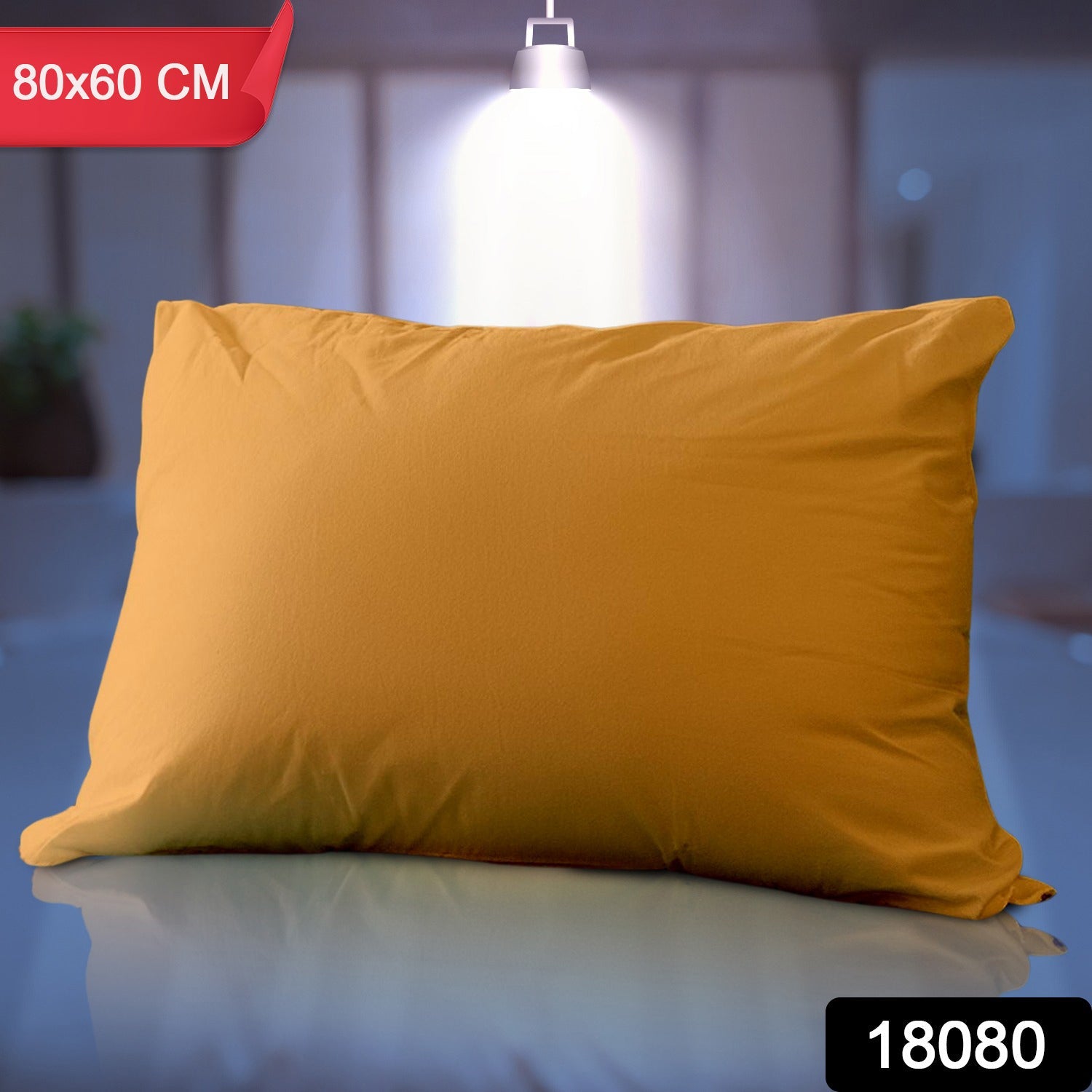 Close-up of the durable fabric and invisible zipper on a couch pillow cover.