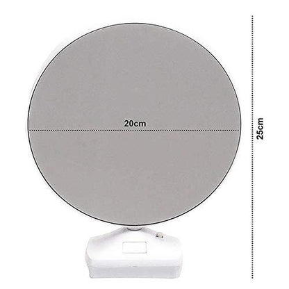 Stylish LED Mirror Photo Frame placed on a modern desk, serving as a decorative accent.