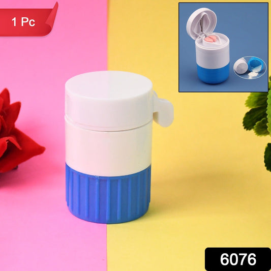 Organivo 4-in-1 Medicine Cutter and pill crusher with storage compartments.