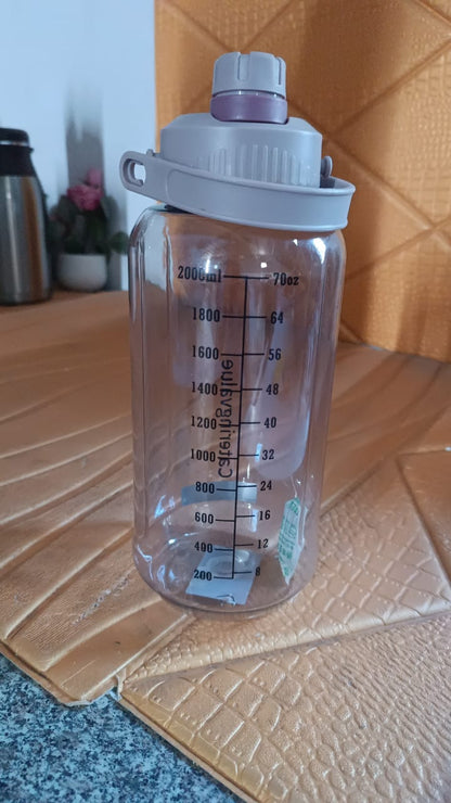 Plastic water bottle With Carry Handle (1 pc / 2000 ML)