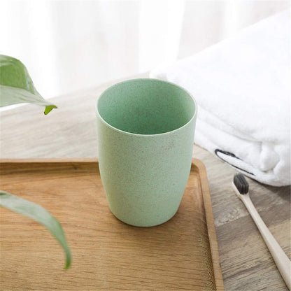Reusable Cups/Mugs/ Glass/ Tumbler Set Eco Friendly Cups for Drinking Tea Coffee, Dishwasher Safe, Non-slip Bathroom Cup Tooth Cups For Home Office (1 Pc)