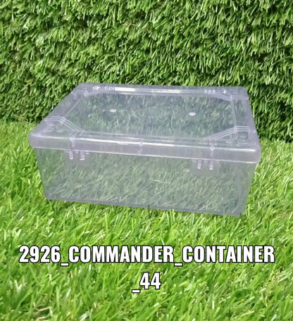 Versatile food storage container perfect for kitchen and pantry use.